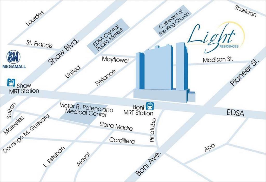 Sm Light Residence - 1Br Condo With Balcony Ff Manila Kültér fotó